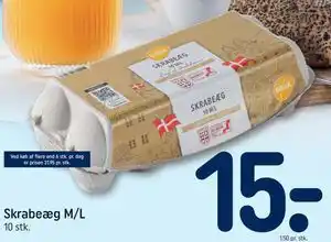 Skrabeæg M/L