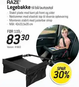 Thansen RAZE Legebakke tilbud