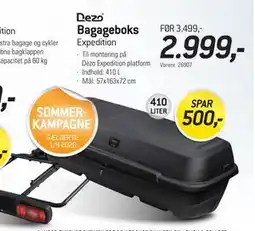 Thansen Dezo Bagageboks tilbud