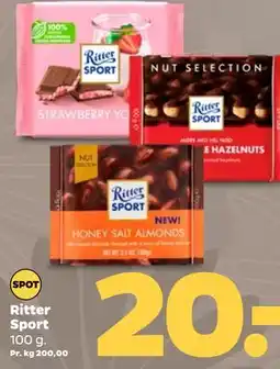 Netto Ritter Sport tilbud