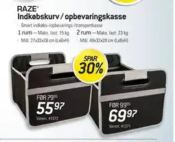 Thansen RAZE Indkøbskurv / opbevaringskasse tilbud