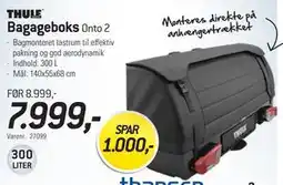 Thansen THULE Bagageboks tilbud