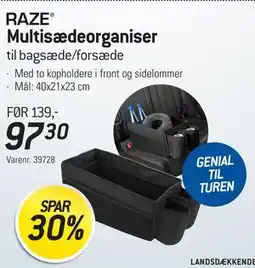 Thansen RAZE Multisædeorganiser tilbud