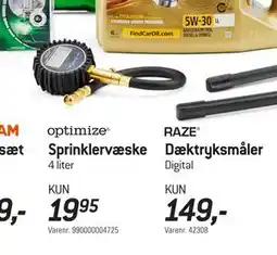 Thansen RAZE Dæktryksmåler tilbud