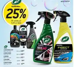 Thansen 25% PÅ UDVALGT TURTLE WAX tilbud