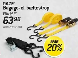 Thansen RAZE Bagage- el. bæltestrop tilbud