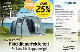 Thansen Telt Family AIR tilbud