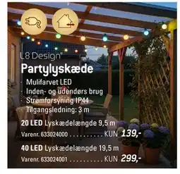 Thansen Partylyskæde tilbud