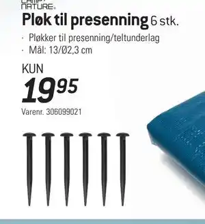 Thansen Pløk til presenning tilbud