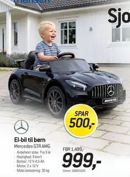 Thansen El-bil til børn tilbud