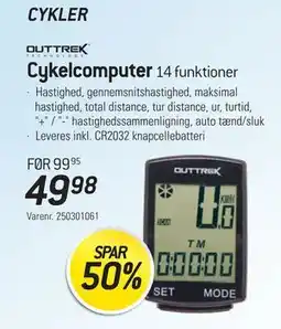 Thansen Cykelcomputer tilbud