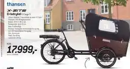 Thansen X-ZITE El-ladcykel tilbud