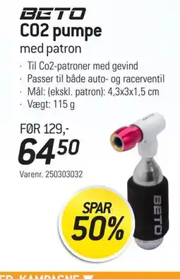 Thansen CO2 pumpe tilbud