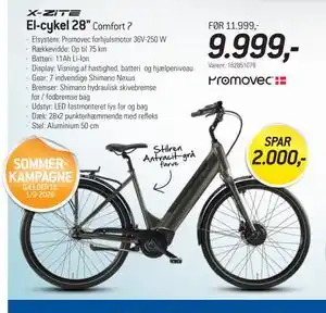 Thansen El-cykel 28 Comfort 7 tilbud