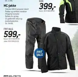 Thansen MC-jakke tilbud