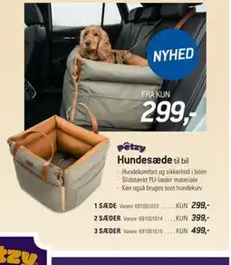 Thansen Hundesæde tilbud