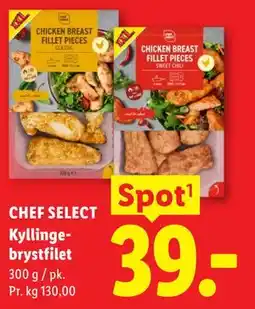 Lidl CHEF SELECT Kyllingebrystfilet tilbud
