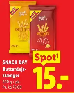 Lidl SNACK DAY Butterdejsstænger tilbud