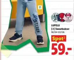 Lidl LUPILU Sweatbukser tilbud