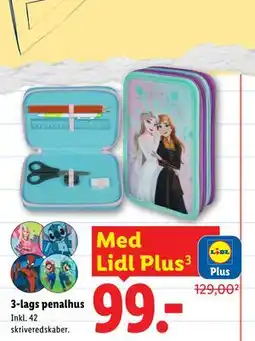 Lidl 3-lags penalhus, App-pris tilbud