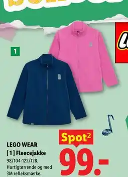 Lidl LEGO WEAR Fleecejakke tilbud