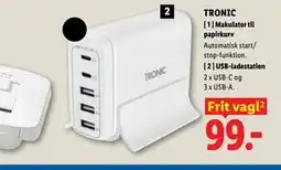 Lidl USB-ladestation tilbud