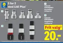 Lidl PARKSIDE PERFORMANCE Hanekobling i zinklegering tilbud