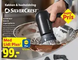 Lidl SILVERCREST Elektrisk rengøringsbørste, App-pris tilbud