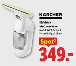 Lidl Elektrisk vinduesvasker tilbud