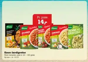 Poetzsch Padborg Knorr færdigretter tilbud