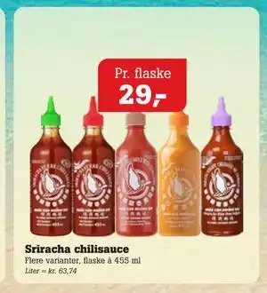 Sriracha chilisauce