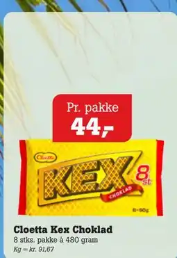 Poetzsch Padborg Cloetta Kex Choklad tilbud