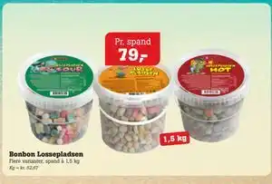 Poetzsch Padborg Bonbon Lossepladsen tilbud