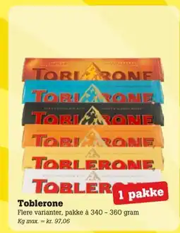 Poetzsch Padborg Toblerone tilbud
