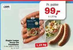 Poetzsch Padborg Slagter Lampe Bacon Ost Frankfurter tilbud