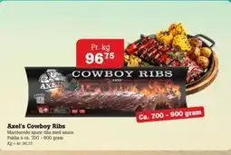 Poetzsch Padborg Axel's Cowboy Ribs tilbud