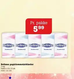 Poetzsch Padborg Belinno papirlommetørklæder tilbud