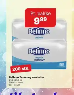 Poetzsch Padborg Belinno Economy servietter tilbud