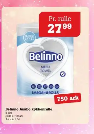 Poetzsch Padborg Belinno Jumbo køkkenrulle tilbud