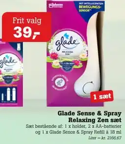 Poetzsch Padborg Glade Sense & Spray Relaxing Zen sæt tilbud