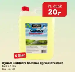 Poetzsch Padborg Kynast Exklusiv Sommer sprinklervæske tilbud