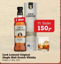 Poetzsch Padborg Loch Lomond Original Single Malt Scotch Whisky tilbud
