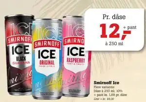 Poetzsch Padborg Smirnoff Ice tilbud
