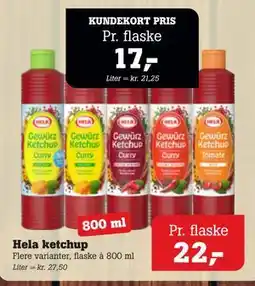 Poetzsch Padborg Hela ketchup tilbud