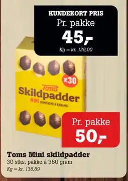 Poetzsch Padborg Toms Mini skildpadder tilbud