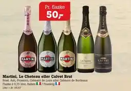 Poetzsch Padborg Martini, Le Cheteau eller Calvet Brut tilbud