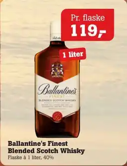 Poetzsch Padborg Ballantine's Finest Blended Scotch Whisky tilbud