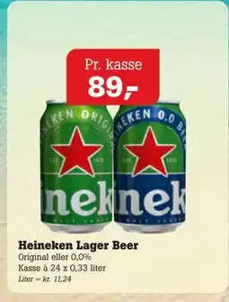 Poetzsch Padborg Heineken Lager Beer tilbud