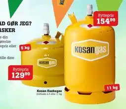 Poetzsch Padborg Kosan flaskegas tilbud