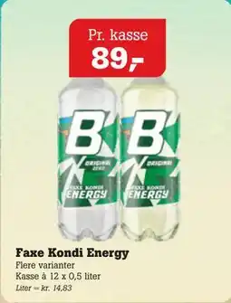 Poetzsch Padborg Faxe Kondi Energy tilbud